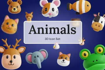 3D免扣素材动物动物