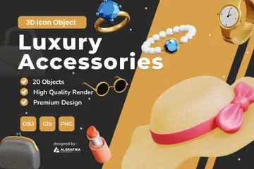 3D立体免扣素材服装豪华配件模型