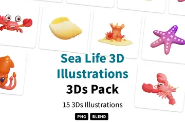 3D免扣素材动物海洋生物