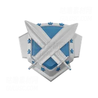 银色层徽章 Silver Tier Badge