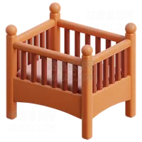 婴儿床 Baby Crib