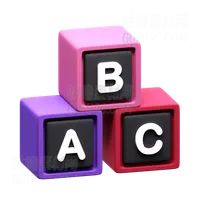 字母立方体 Alphabet Cubes
