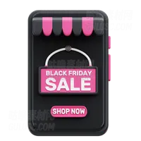 网上商店黑色星期五促销 Online Shop Black Friday Sale
