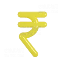 卢比标志 Rupee sign