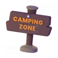 露营标志 Camping Sign
