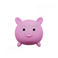 可爱的小猪 Cute Piggy