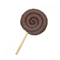 巧克力棒棒糖 Chocolate Lollipop