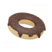 巧克力甜甜圈 Chocolate Donut