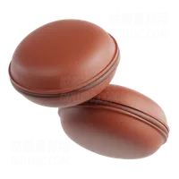 巧克力马卡龙 Chocolate Macarons