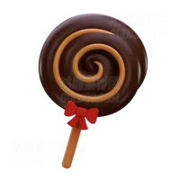 巧克力棒棒糖 Chocolate Lollypop