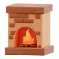 壁炉 Fireplace