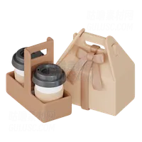 外卖咖啡盒 Takeaway Coffee Box