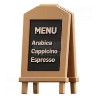 咖啡菜单板 Coffee Menu Board