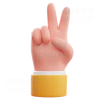 和平手势 Peaced Hand Gesture