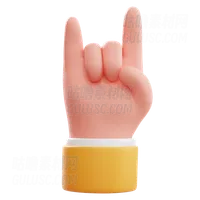 摇滚手势 Rock Hand Gesture