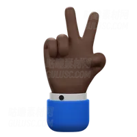 和平手势 Peace Hand Gesture