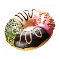 巧克力甜甜圈 Chocolate Donut