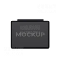 黑色Ipad模型 Black Ipad Mockup