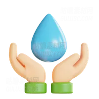 节约用水 save water