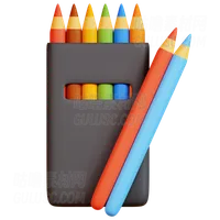 彩色铅笔 Colored Pencils