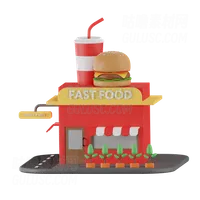 快餐店 Fast Food Shop