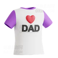 爱爸爸t恤 Love Dad T Shirt