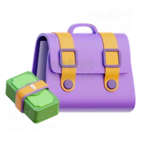 公文包和现金 Briefcase And Cash