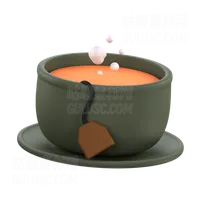 热茶杯 Hot Tea Cup