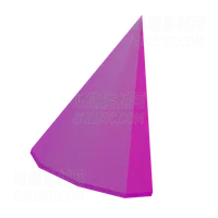 棱镜锥基本几何 Prism Cone Basic Geometry