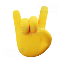 摇滚手势 Rock Hand Gesture