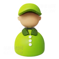 高尔夫球员图标 Golf Player Icon