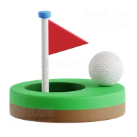 高尔夫旗帜 Golf Flag