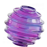 螺旋球抽象形状 Spiral Ball Abstract Shape