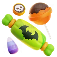 棒棒糖糖果 Candies With Lollipop