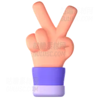 胜利手势 Victory Hand Gesture