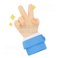 和平手势 Peace Sign Hand Gesture