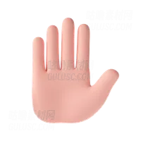 停止手势 Stop hand gesture