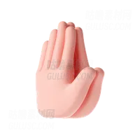 祈祷手势 Prayer hand gesture