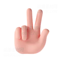 胜利手势 Victory hand gesture