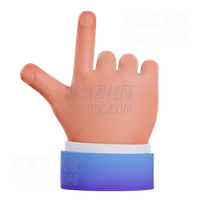 指向手指的手 Pointing finger hand