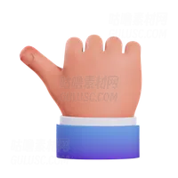 拇指向上手势 Thumb Up Hand Gesture