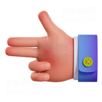 枪指手势 Gun Finger Gesture