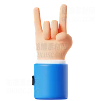 喇叭手势 Horn Hand Gesture