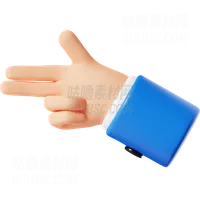 枪手指手势 Gun Finger Hand Gesture