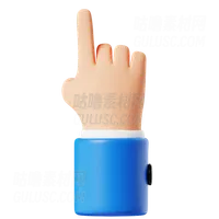 单指手势 One Finger Hand Gesture