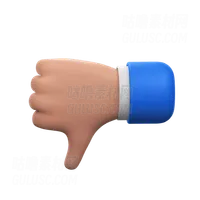 不喜欢手势 Dislike Hand Gesture