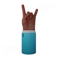 摇滚手牌 Rock N’ Roll Hand Sign