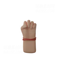 团结拳头标志 Solidarity Fist Sign