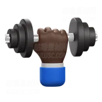 手持哑铃 Hand Holding Dumbbell