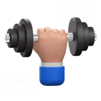 手持哑铃 Hand Holding Dumbbell